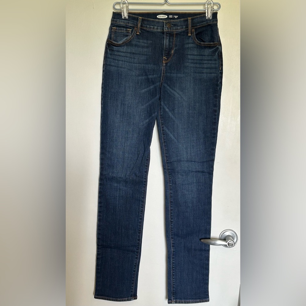 Old Navy Size 0 Curvy Straight Jeans